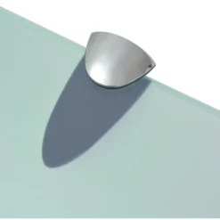 Kelluvat hyllyt, 2 kpl, lasi, 80x10 cm, 8 mm, kirkas