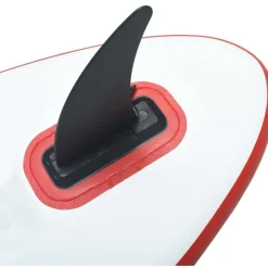 Keskievä SUP-lautaan, 18.3x21.2cm, muovia, musta