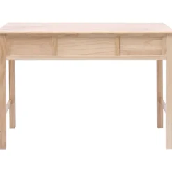 Kirjoituspöytä luonnollinen 110x45x76 cm puinen