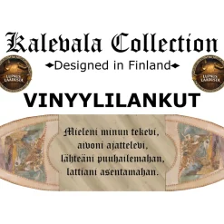 Kivikomposiittivinyylilankku DomusFlooring Nyyrikki hunajatammi