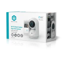 Käänneltävä sisäkamera Nedis SmartLife, wi-fi, 3MP full HD