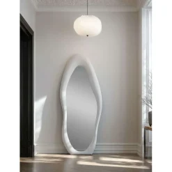Kokovartalopeili Linento Furniture Nero, 70x165cm, kerma