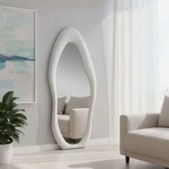 Kokovartalopeili Linento Furniture Nero, 70x165cm, kerma