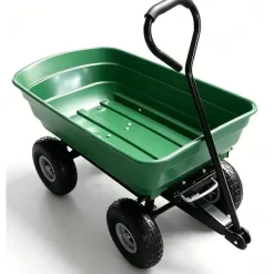 Kottikärry AB Polar, 75L, 120kg, vihreä, neljä pyörää