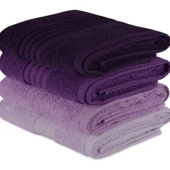 Käsipyyhe Linento, 50x90cm, liila/violetti, 4kpl