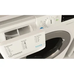 Kuivaava pyykinpesukone Indesit BDE864359EWSEU, 1400rpm, 8/6kg