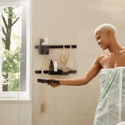 Kuivauslasta Hansgrohe WallStoris, mattamusta
