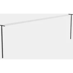 Kuivausteline tolpilla, 50M Brabantia HangOut, mineraalimusta