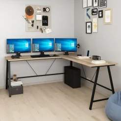 Kulmapöytä Linento Furniture Team L, eri värejä