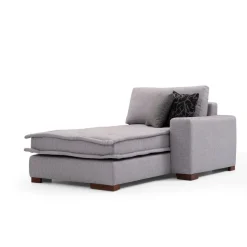 Kulmasohva Linento Furniture Lena, vaaleanharmaa