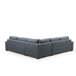 Kulmasohva Linento Furniture Loop 7, 4-istuttava, antrasiitti