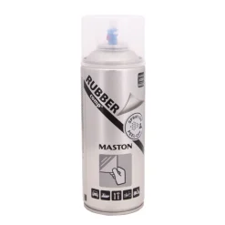 Kumimaalispray Maston RUBBERcomp Kiiltävä väritön, 400ml