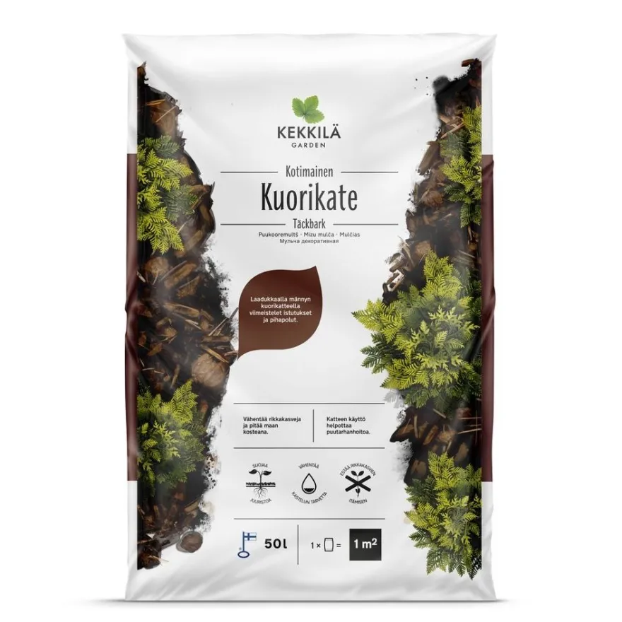 Kuorikate Kekkilä, 60 säkkiä x 50 litraa/lava, 3000 litraa