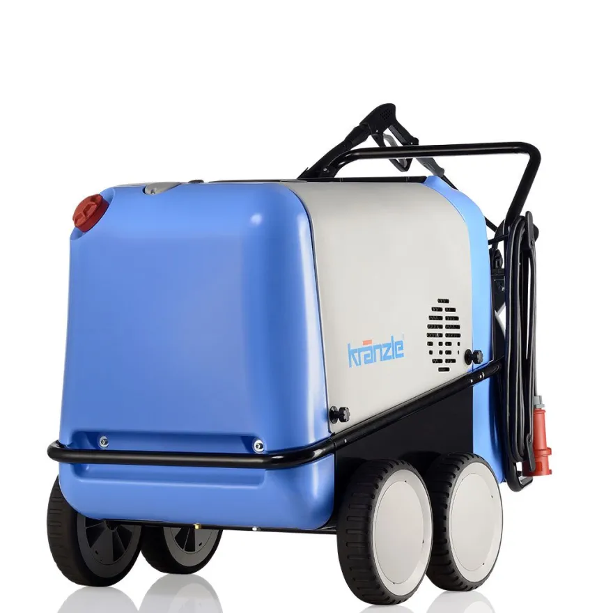Kuumavesipesuri Kränzle Therm-RP 1000 ATr, 200bar, 1000l/h, itseimevä, automaattisella letkukelalla