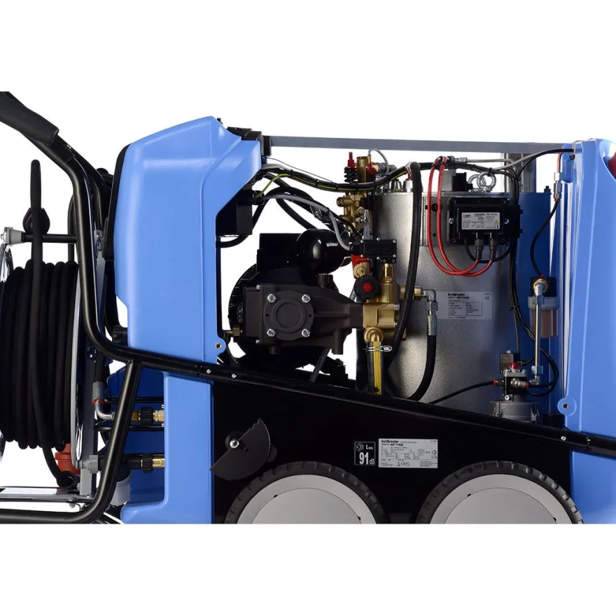 Kuumavesipesuri Kränzle Therm-RP 1000 ATr, 200bar, 1000l/h, itseimevä, automaattisella letkukelalla