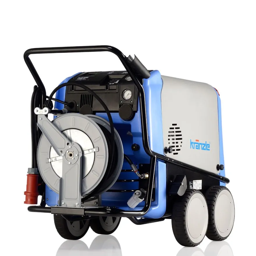 Kuumavesipesuri Kränzle Therm-RP 1000 ATr, 200bar, 1000l/h, itseimevä, automaattisella letkukelalla