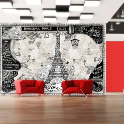 Kuvatapetti Artgeist Bonjour Paris II, eri kokoja