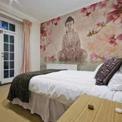 Kuvatapetti Artgeist Buddha and magnolia, eri kokoja