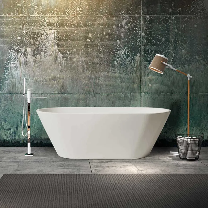 Kylpyamme Bathlife Balans, 1580x700mm, valkoinen