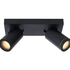 Kylpyhuoneen kattospottivalaisin Lucide Taylor, himmennettävä, 2xGU10 5W 2200K/3000K, IP44, eri värejä