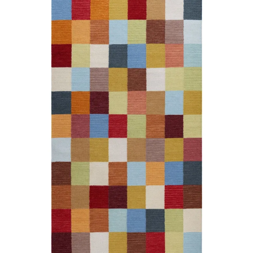 Käytävämatto Benina Electra Square, 80x240cm, monivärinen