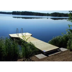 Laituri Luoman Lumme LB-3-2, 2.3x5.8m + ponttonit