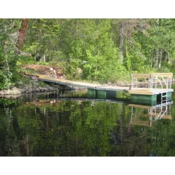 Laituri Luoman Lumme LBX-1-4-4, 2.3x8.1m + ponttonit