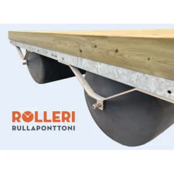 Laituri PW-Spa Teräs-äijä, 1.2x4.8m + 3.7x2.4m