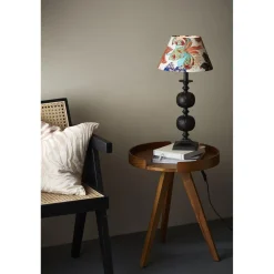 Lampunjalka PR Home Flory, 45cm, musta