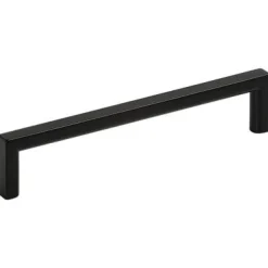 Lankavedin Beslag Design Soft, 135x8x28 mm, cc 128 mm, mattamusta