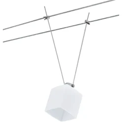 Lasikupu Paulmann DecoSystems Quad Ø 75x80 mm valkoinen