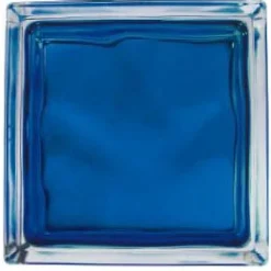 Lasitiili Vitrablok Iris, 1908/W BB, 19x19x8cm, sininen pilvi