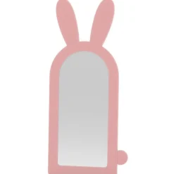 Lasten peili Linento Furniture Rabbit, 80x180cm, vaaleanpunainen
