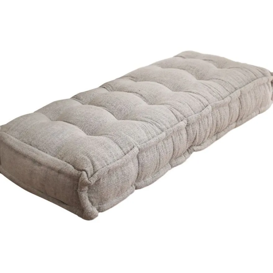 Lattiatyyny Linento Furniture Boho Dokuma, 68x180cm, harmaa