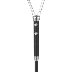 Lattiavalaisin Aneta Lighting Hero 130cm kaksiosainen LED 3000K musta/kromi