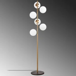 Lattiavalaisin Linento Lighting Fazli, 163cm, 6-osainen, eri värejä