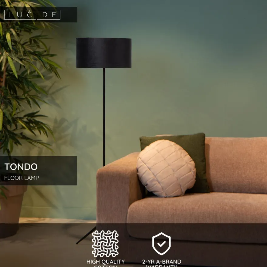Lattiavalaisin Lucide Tondo, Ø38cm, IP20, eri värejä