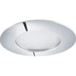 LED-alasvalo Eglo Pineda 12W, Ø102mm, IP44, kromi 95888