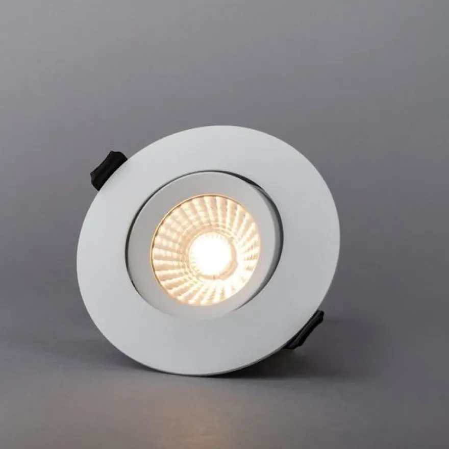 LED-alasvalo Hide-a-lite Comfort G3 Tilt DALI, Tune, valkoinen