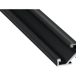 LED-asennusprofiili Lumines Kulma C, 23.3x11,8x2020mm, eri värejä