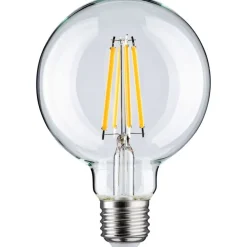 LED-filamenttilamppu Paulmann Globe, G95, E27, 1055lm, 9W, 2700K, himmennettävä, kirkas