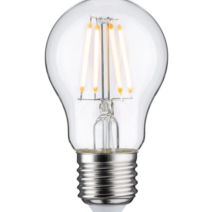 LED-filamenttilamppu Paulmann Pear, E27, 420lm, 4.3W, 2200K, hyönteisystävällinen, kirkas