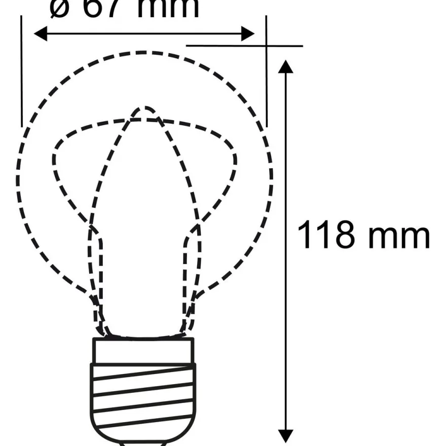 LED-filamenttilamppu Paulmann Pear, E27, 1521lm, 11,5W, 2700K, kirkas