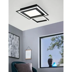 LED-Kattovalaisin Eglo connect.z Savatarila-Z, 45x45cm, 21.6W, RGBW, eri värejä