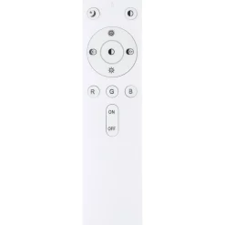 LED-kattovalaisin Globo Sully, 3000-6500K, sateenkaariefekti, valkoinen