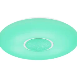 LED-kattovalaisin Globo Sully, 3000-6500K, sateenkaariefekti, valkoinen