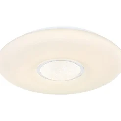 LED-kattovalaisin Globo Sully, 3000-6500K, sateenkaariefekti, valkoinen