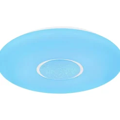 LED-kattovalaisin Globo Sully, 3000-6500K, sateenkaariefekti, valkoinen