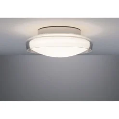 LED-kattovalaisin Paulmann Luena, 25cm, IP44, 3000K, kromi