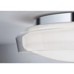 LED-kattovalaisin Paulmann Luena, 25cm, IP44, 3000K, kromi